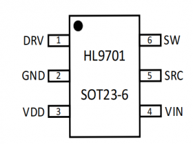 HL9701 Secondary-Side Synchronous Rectifier  Controller for Flyback Converters