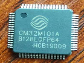 CM32M431RL8L7-QLQFP80封装多达7个串口通信，单CAN集成电容触摸