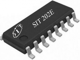 SIT202E 5V 单电源供电， 0.1uF 电容， 双通道 RS232 收发器 可替代MAX202